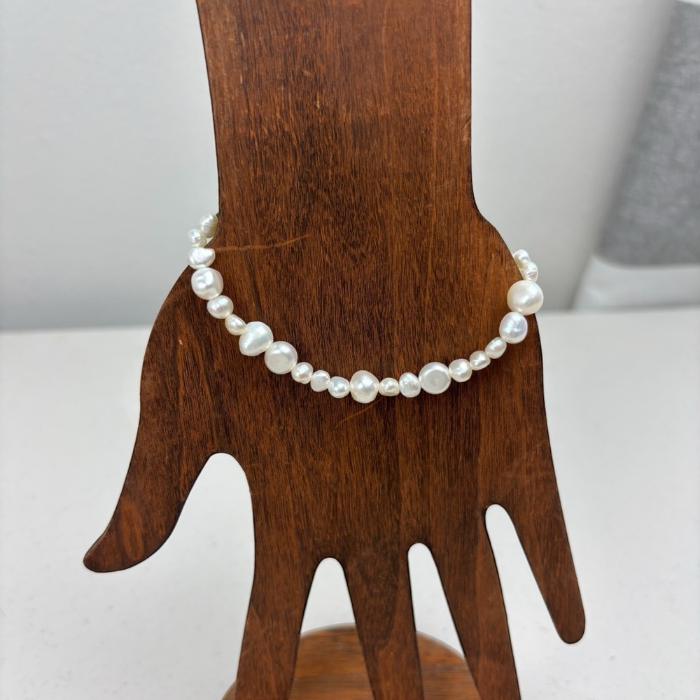 Elegant Freshwater Pearl Bracelet, timeless, classic, wedding, feminine, dressy